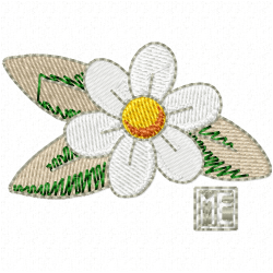 Flowers Embroidery Design 12